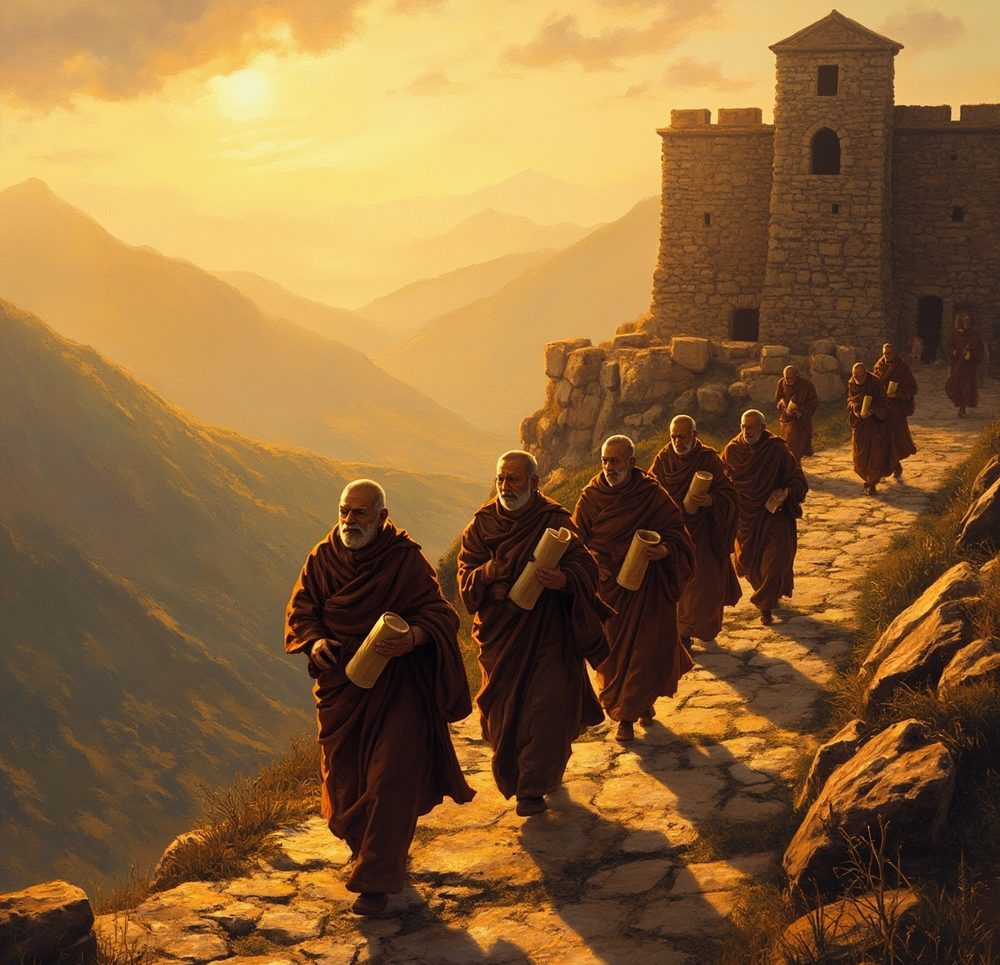 Nine Monks and the Bible Nobody Else Kept Reading