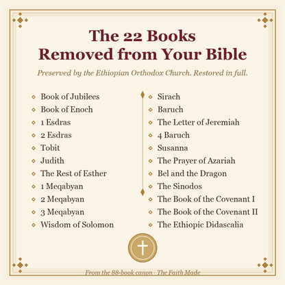 The Faith Made™ Complete Ethiopian Bible (BFCM)