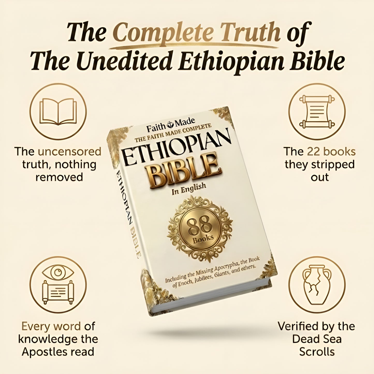 The FaithMade™️ Complete Ethiopian Bible