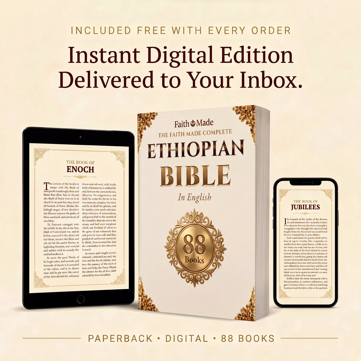 The Faith Made™ Complete Ethiopian Bible (BFCM)