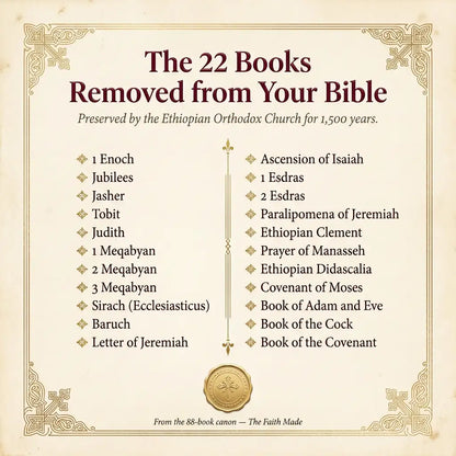 The FaithMade™️ Complete Ethiopian Bible