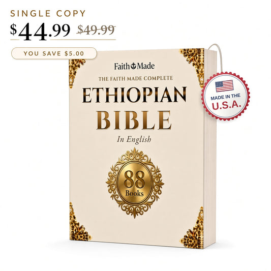 1 Pack - The FaithMade™️ Complete Ethiopian Bible
