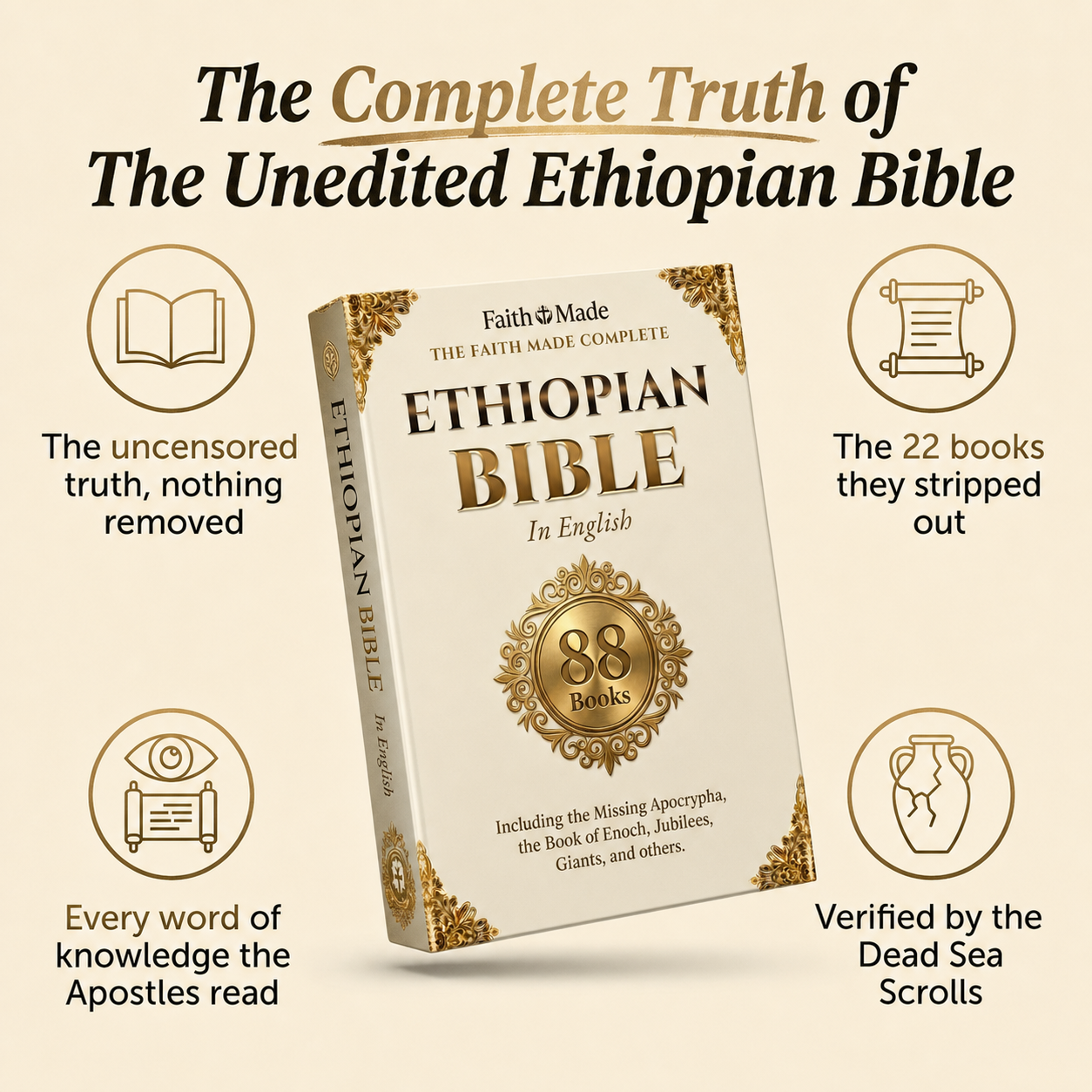 The FaithMade™️ Complete Ethiopian Bible